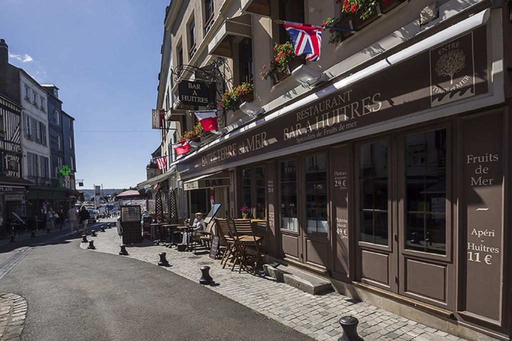 Entre Terre Et Mer Honfleur Buitenkant foto