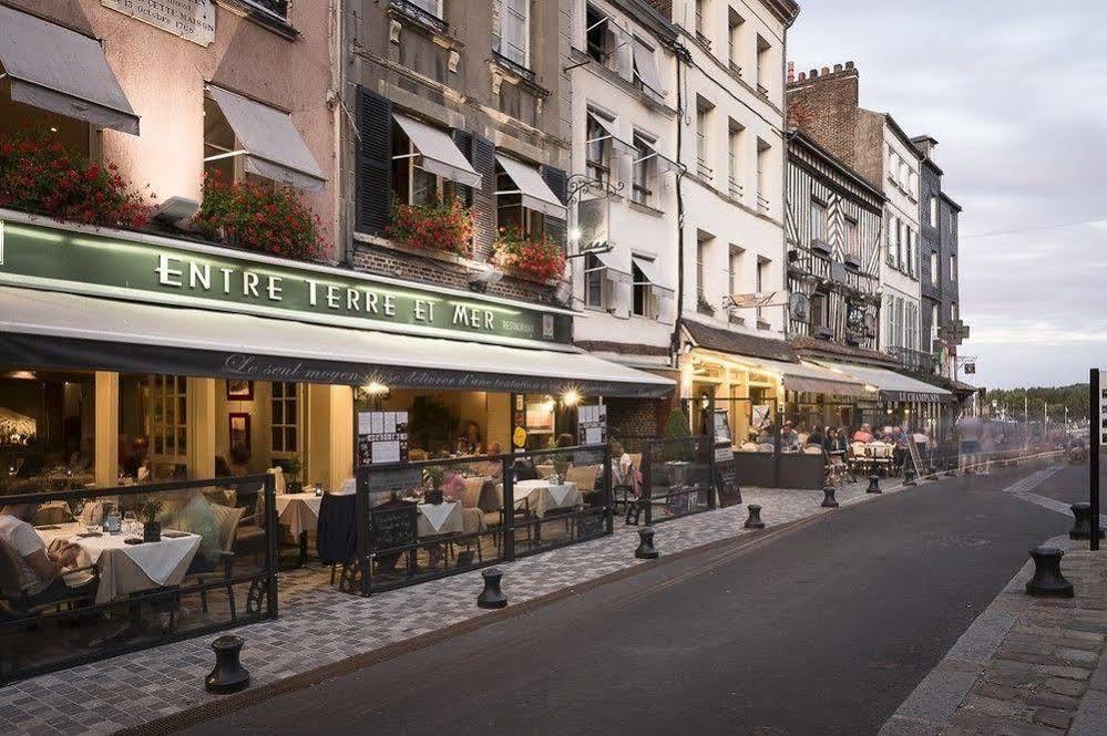 Entre Terre Et Mer Honfleur Buitenkant foto