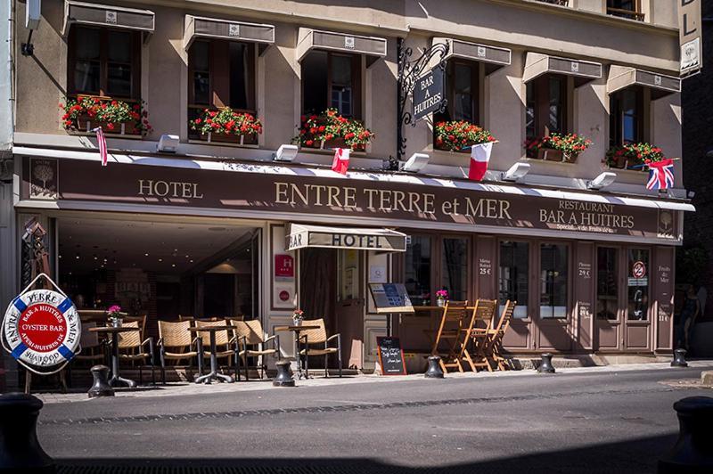 Entre Terre Et Mer Honfleur Buitenkant foto